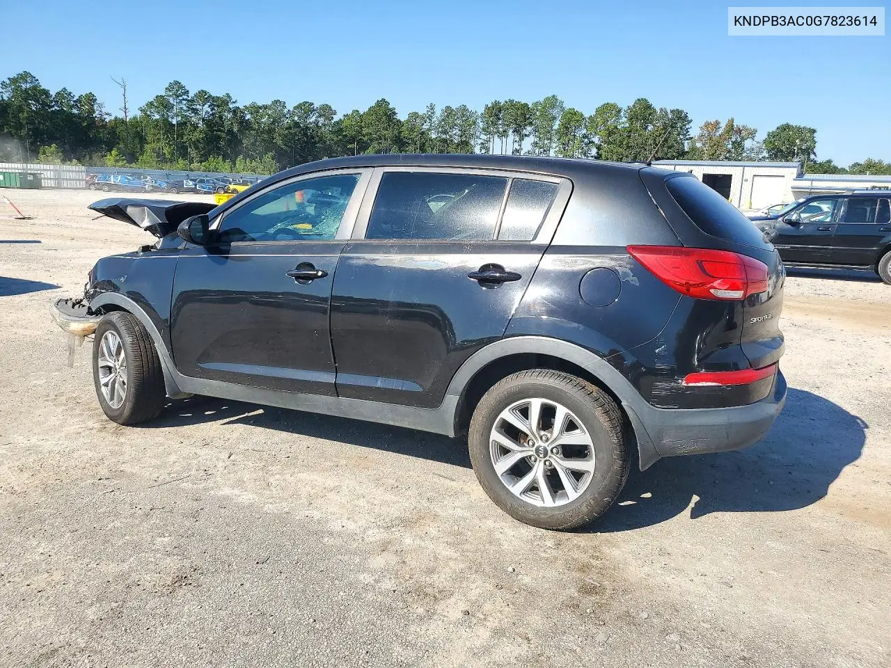 2016 KIA SPORTAGE VIN KNDPB3AC0G7823614 — фото 2