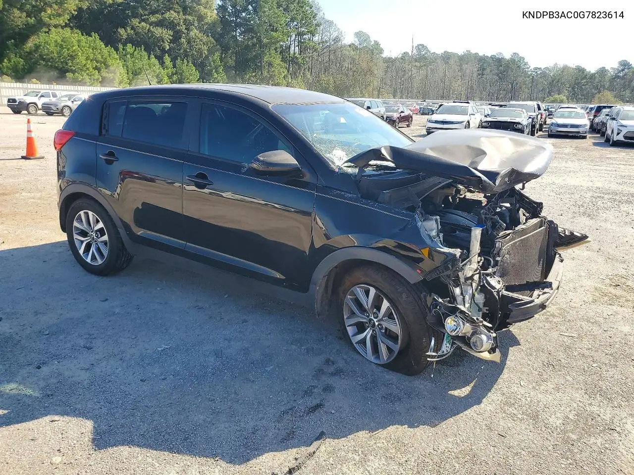 2016 KIA SPORTAGE VIN KNDPB3AC0G7823614 — фото 4