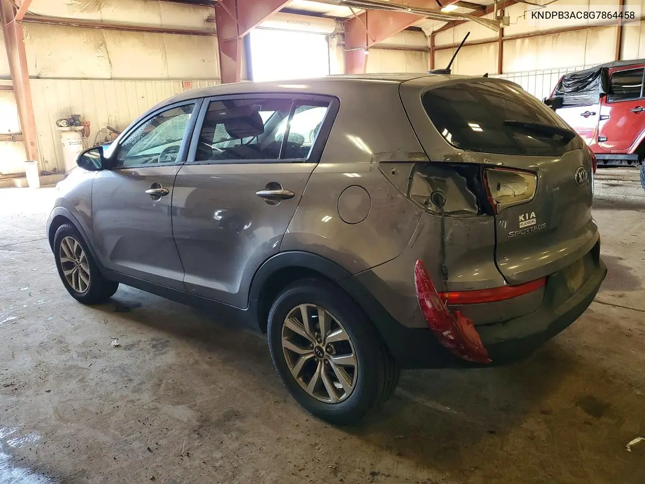 2016 KIA SPORTAGE VIN KNDPB3AC8G7864458 — фото 2
