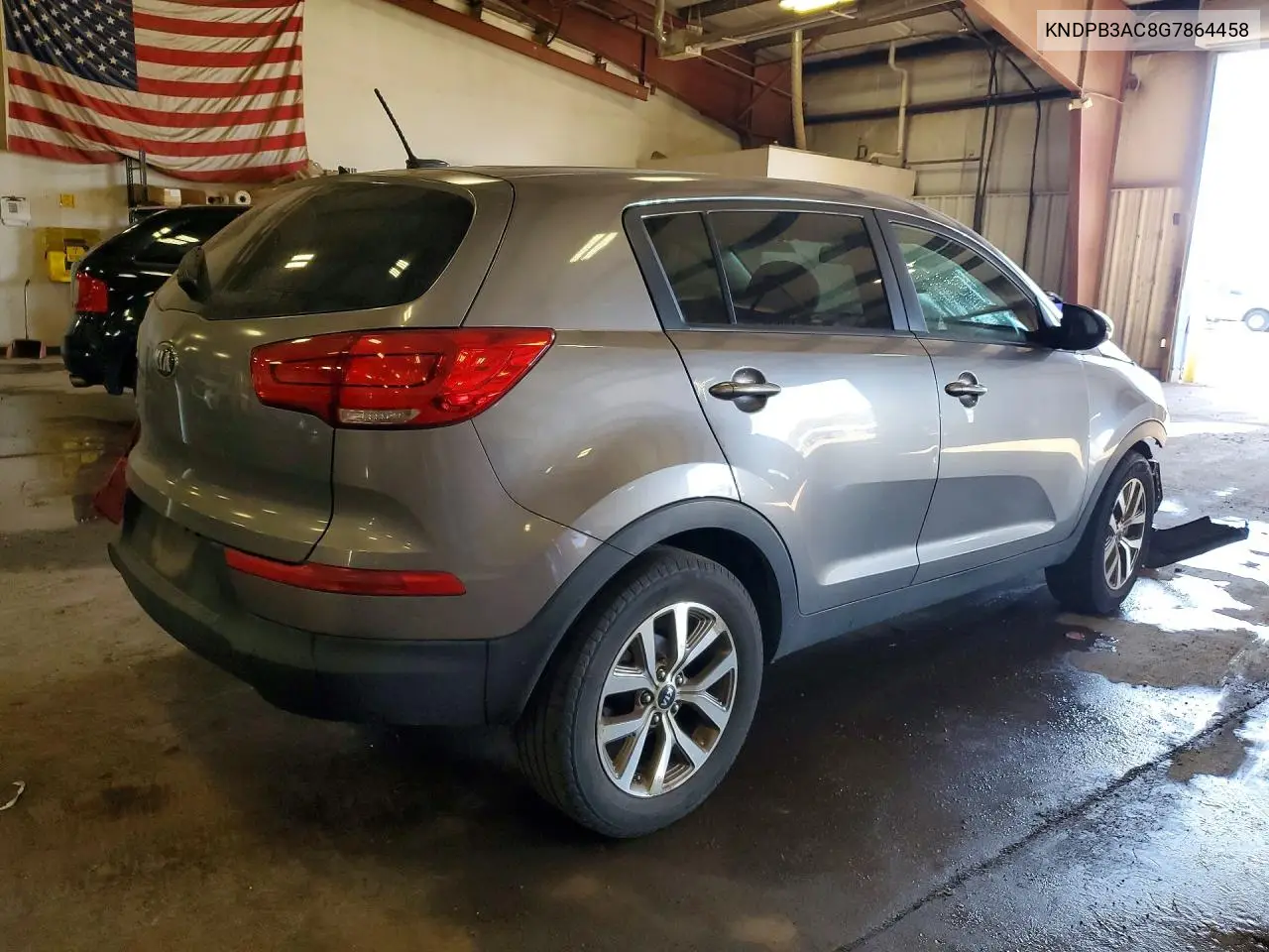 2016 KIA SPORTAGE VIN KNDPB3AC8G7864458 — фото 3
