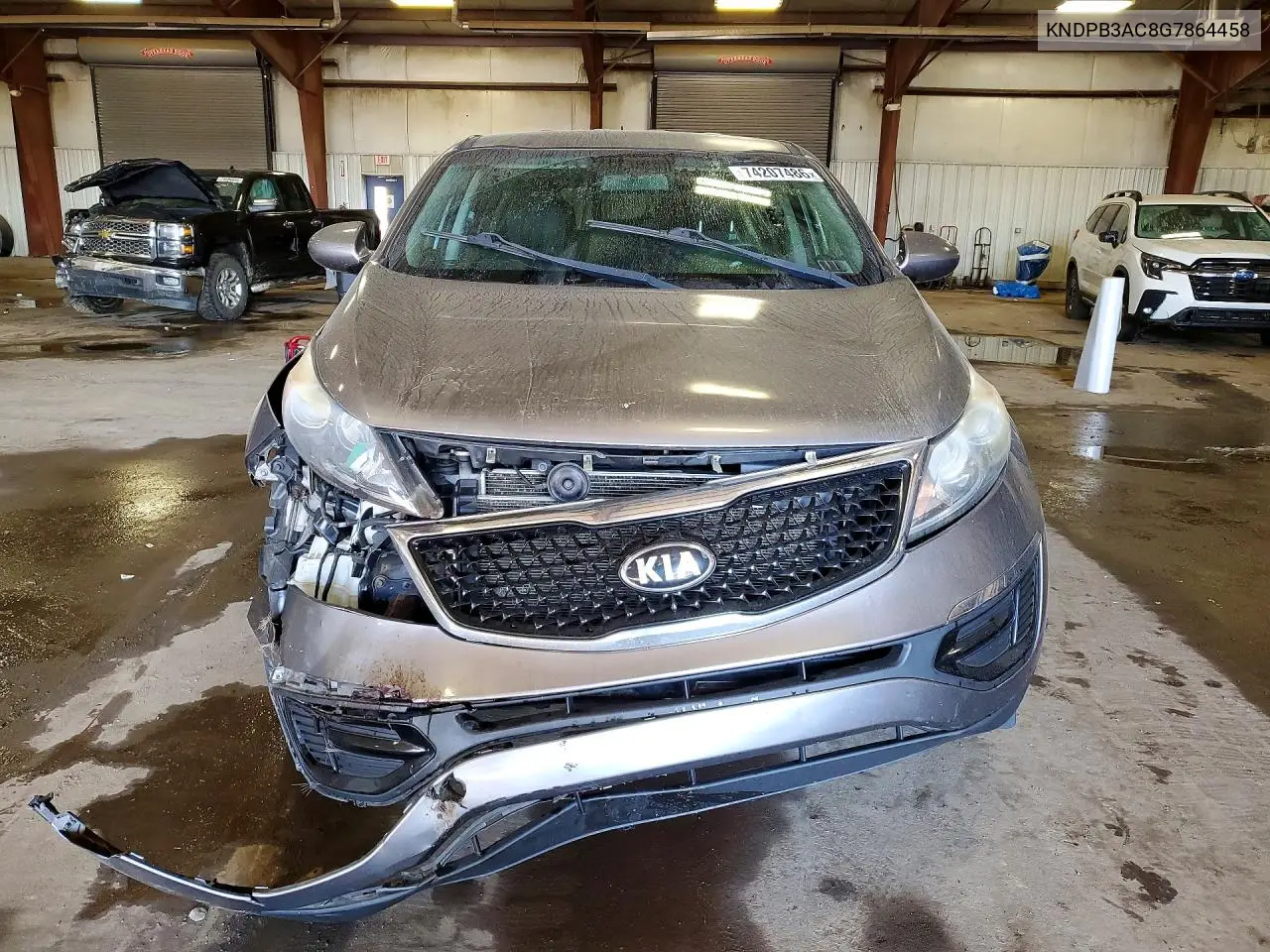 2016 KIA SPORTAGE VIN KNDPB3AC8G7864458 — фото 5
