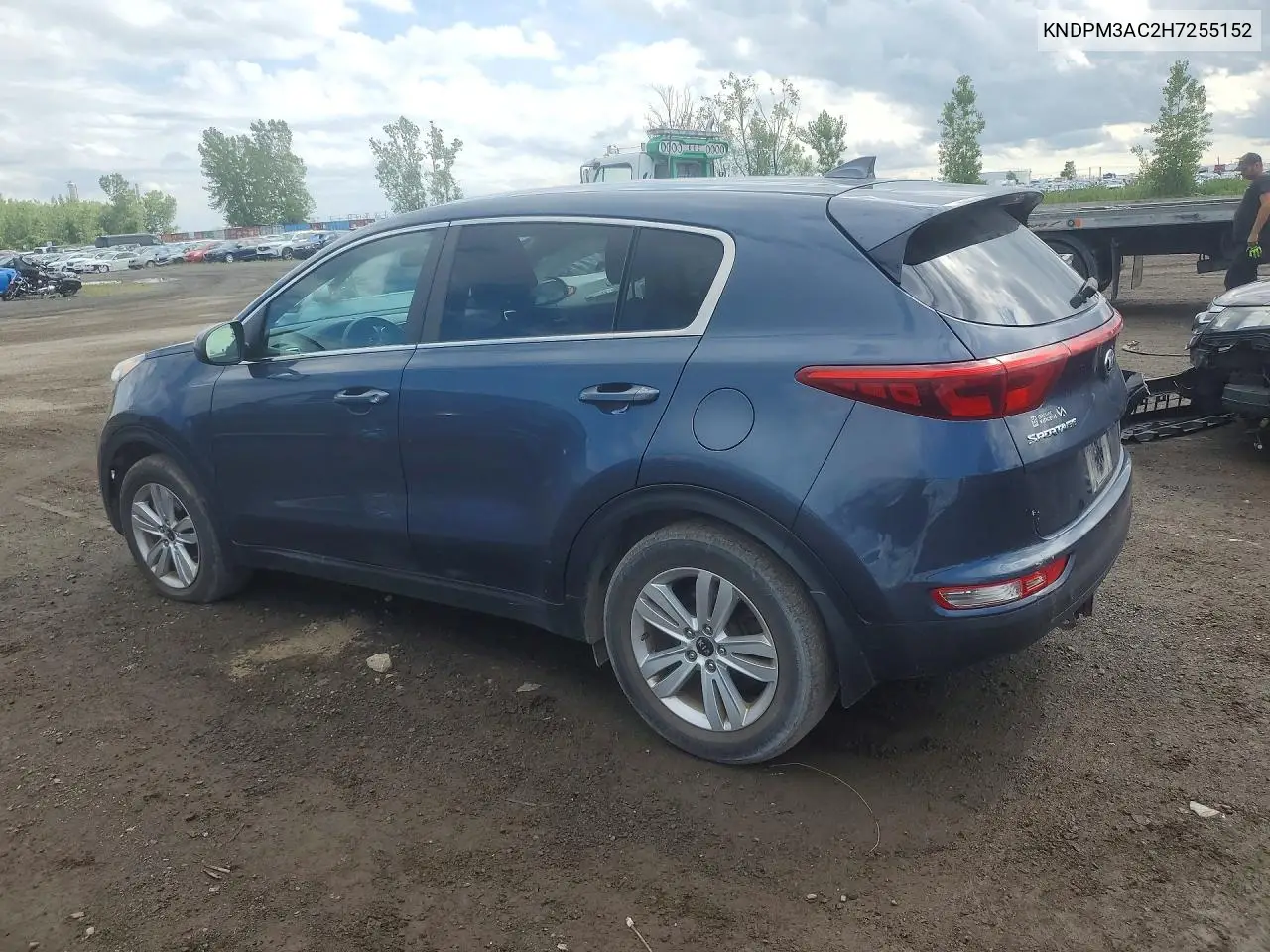 2017 KIA SPORTAGE VIN KNDPM3AC2H7255152 — фото 2