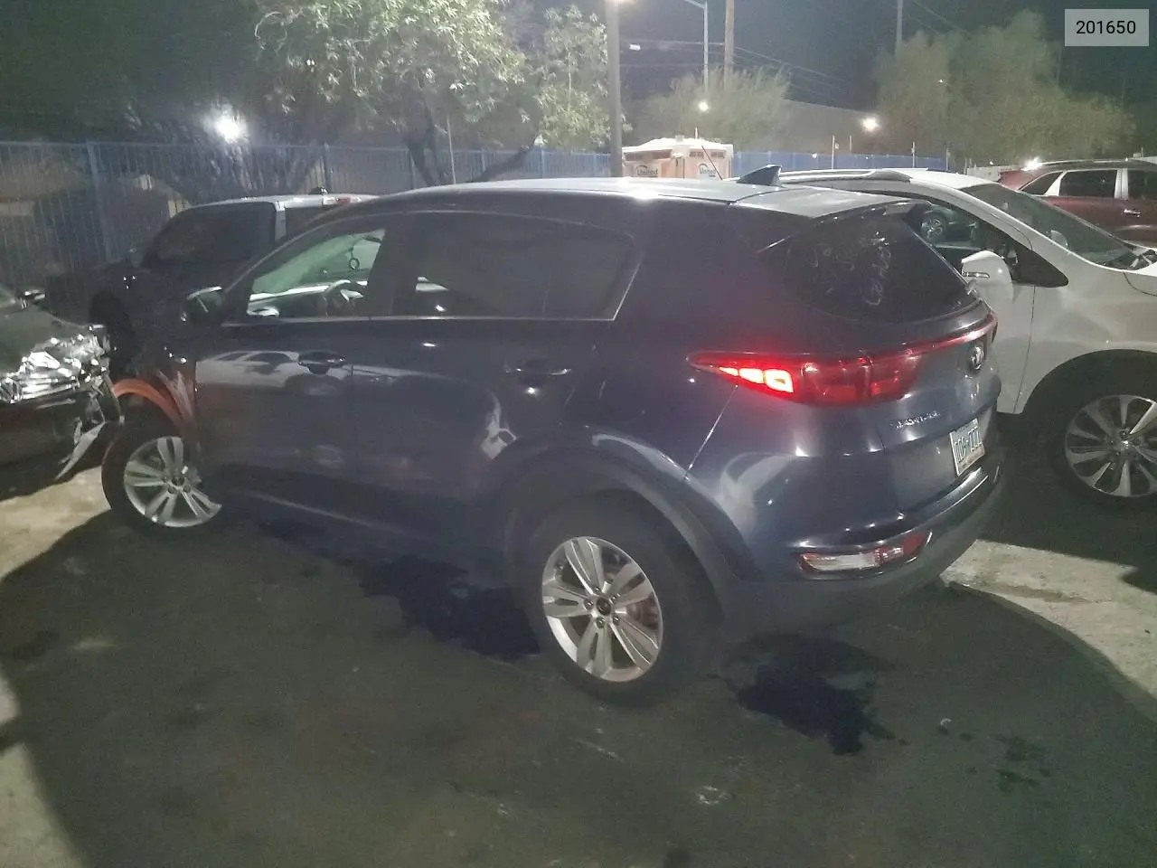 2017 KIA SPORTAGE VIN KNDPMCAC1H7201650 — фото 2