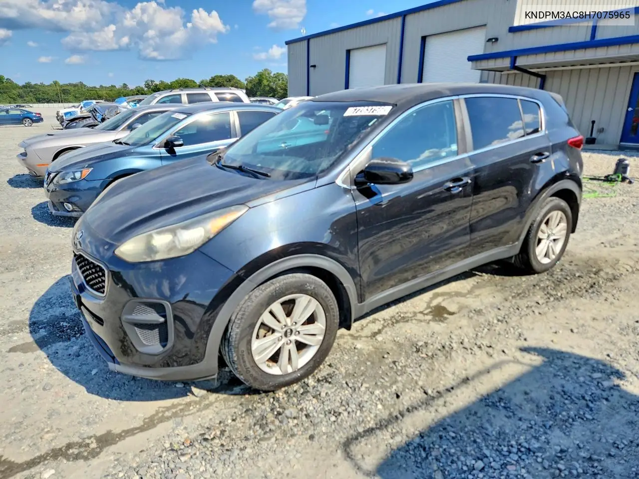 KIA SPORTAGE 2017, VIN KNDPM3AC8H7075965