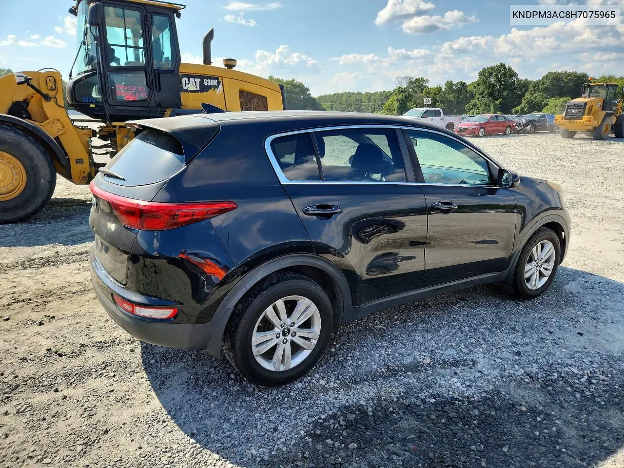 2017 KIA SPORTAGE VIN KNDPM3AC8H7075965 — фото 3