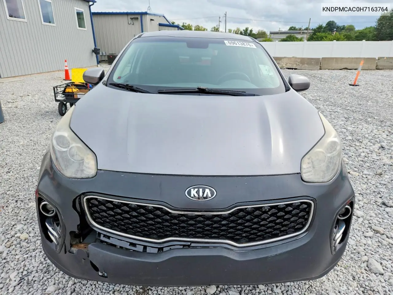 2017 KIA SPORTAGE VIN KNDPMCAC0H7163764 — фото 5