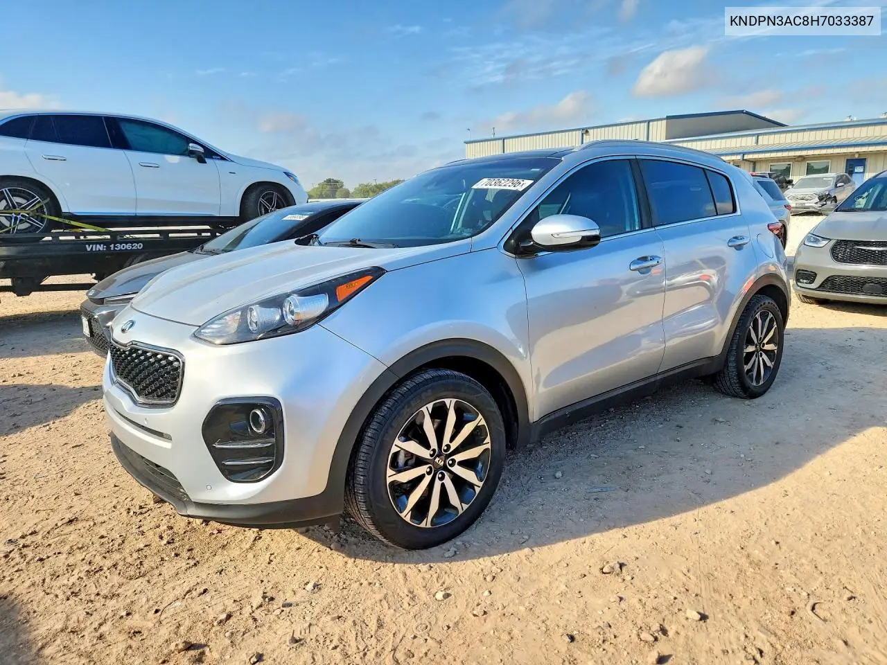 KIA SPORTAGE 2017, VIN KNDPN3AC8H7033387
