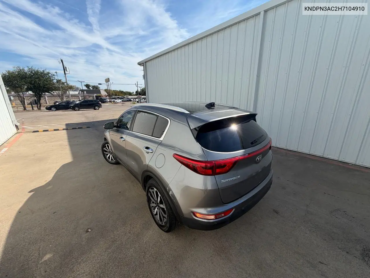 2017 KIA SPORTAGE VIN KNDPN3AC2H7104910 — фото 3