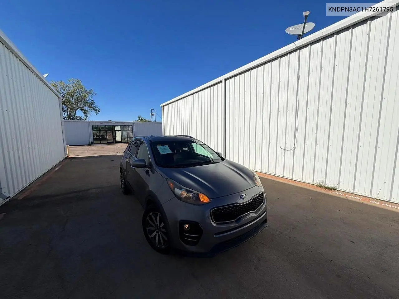 KIA SPORTAGE 2017, VIN KNDPN3AC1H7261795
