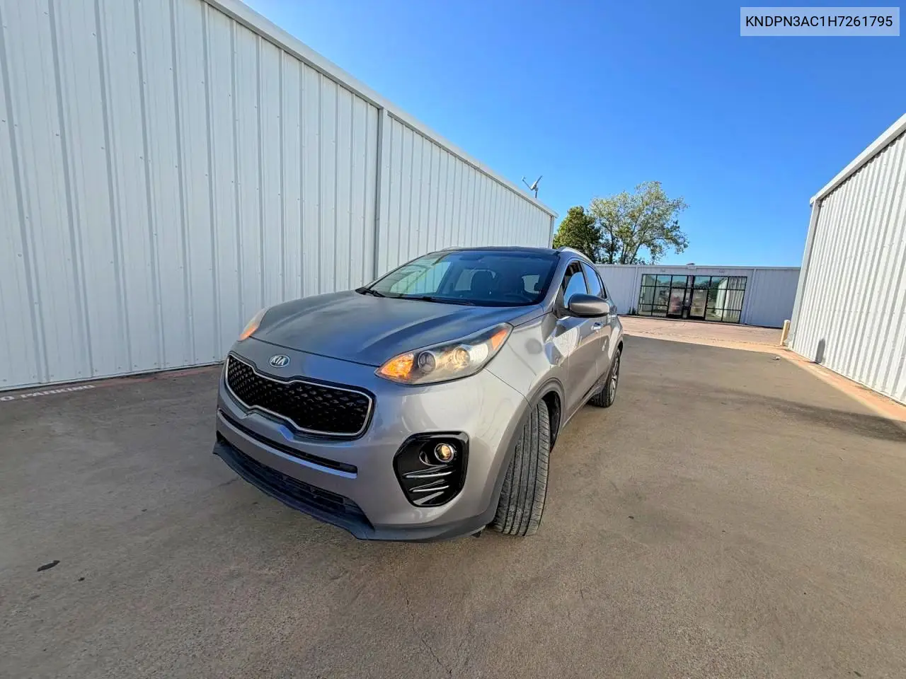 2017 KIA SPORTAGE VIN KNDPN3AC1H7261795 — фото 2