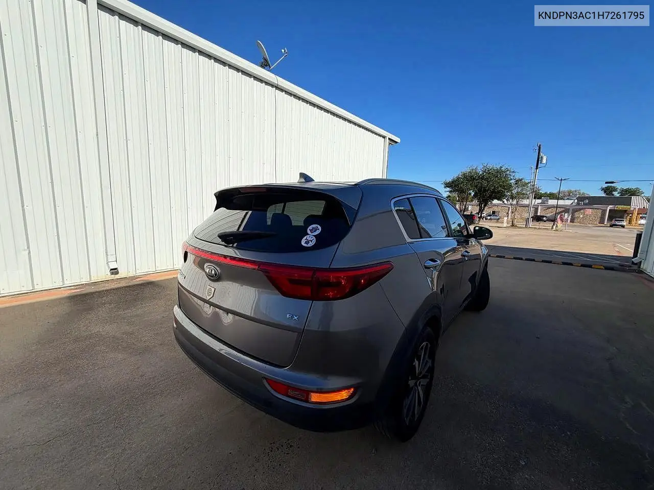 2017 KIA SPORTAGE VIN KNDPN3AC1H7261795 — фото 4