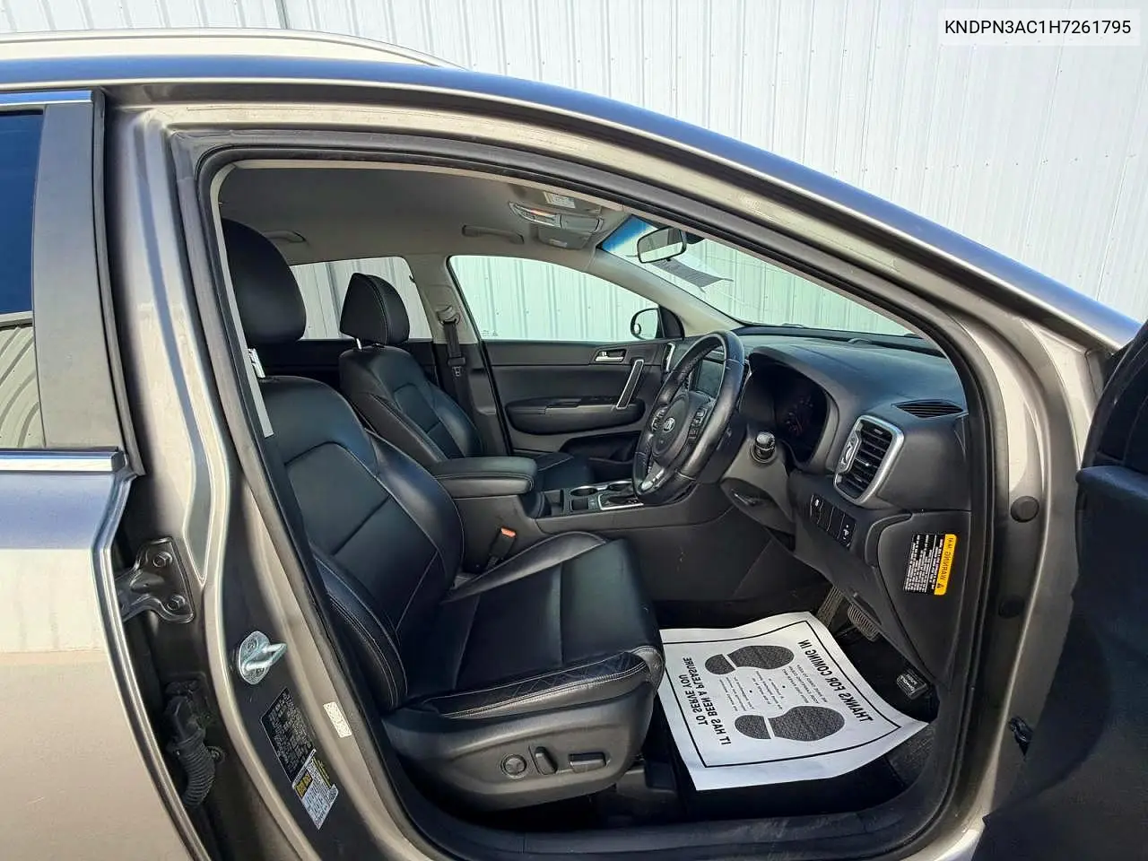 2017 KIA SPORTAGE VIN KNDPN3AC1H7261795 — фото 5