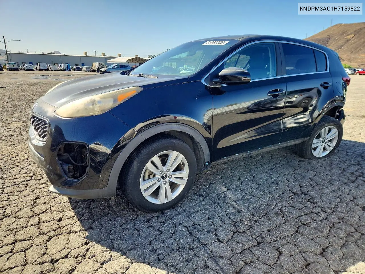 KIA SPORTAGE 2017, VIN KNDPM3AC1H7159822