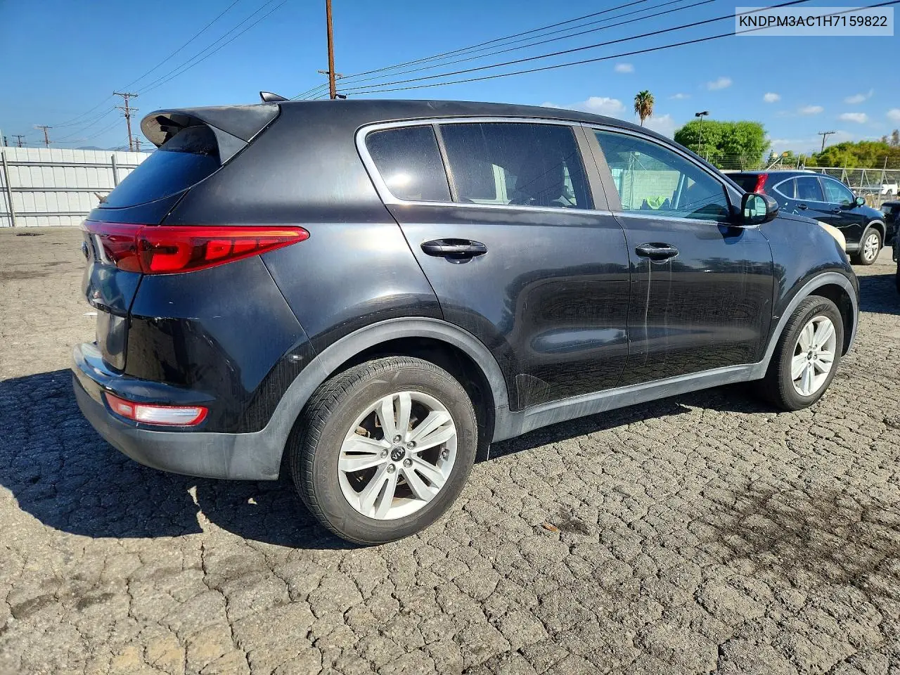 2017 KIA SPORTAGE VIN KNDPM3AC1H7159822 — фото 3