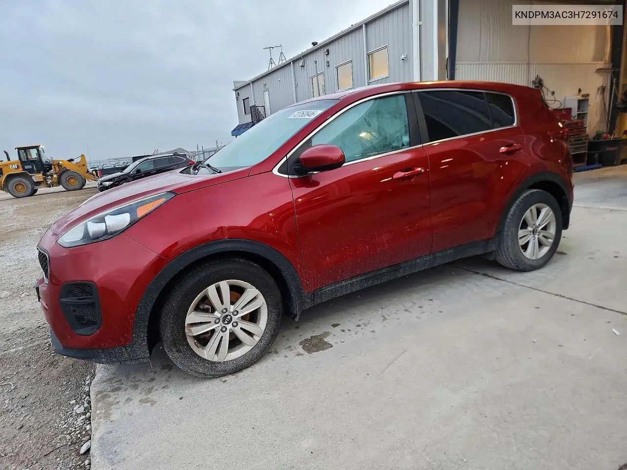 KIA SPORTAGE 2017, VIN KNDPM3AC3H7291674