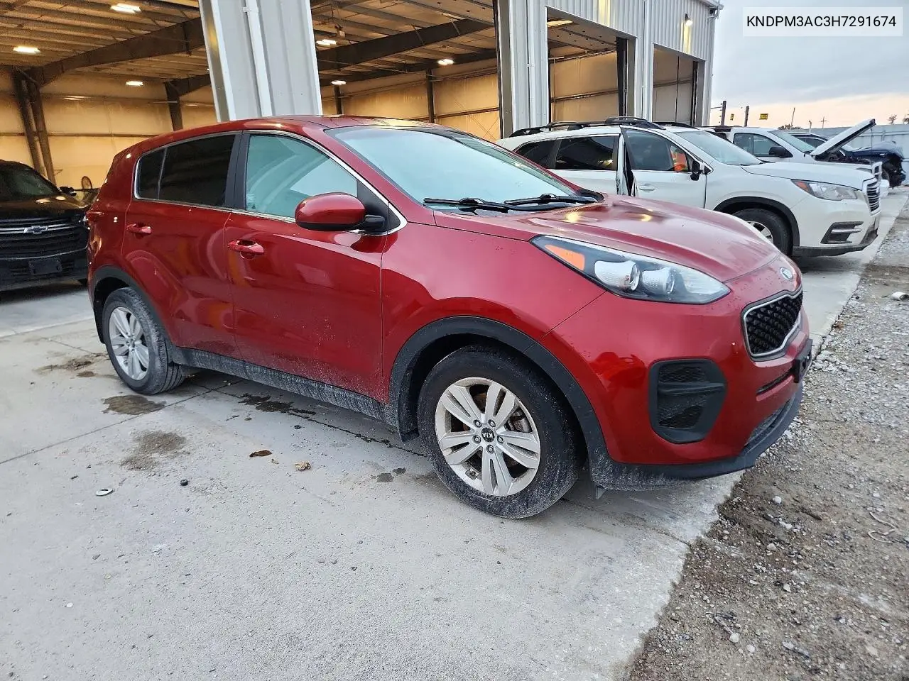 2017 KIA SPORTAGE VIN KNDPM3AC3H7291674 — фото 4