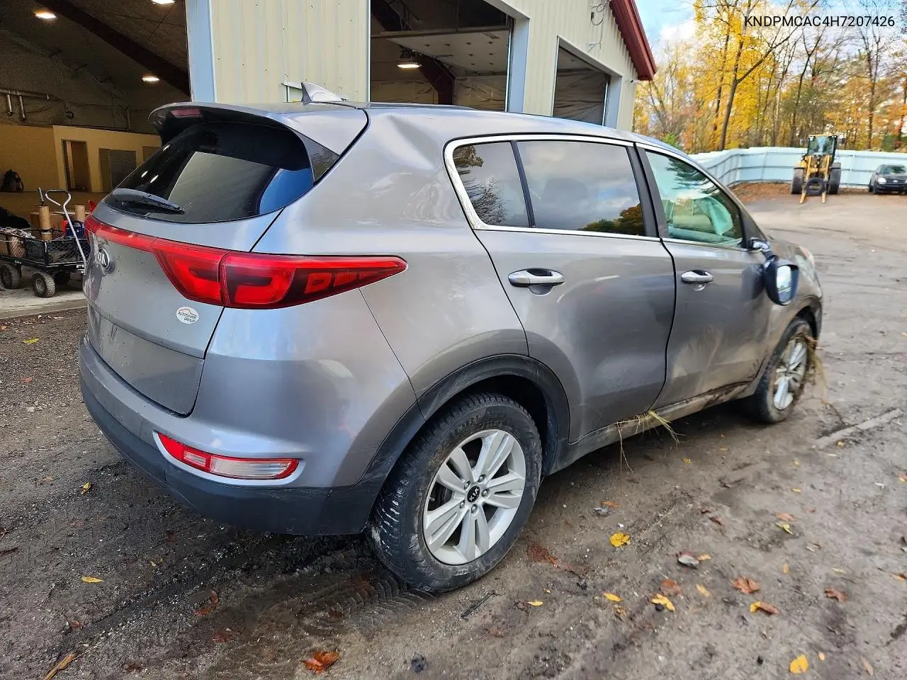 2017 KIA SPORTAGE VIN KNDPMCAC4H7207426 — фото 3