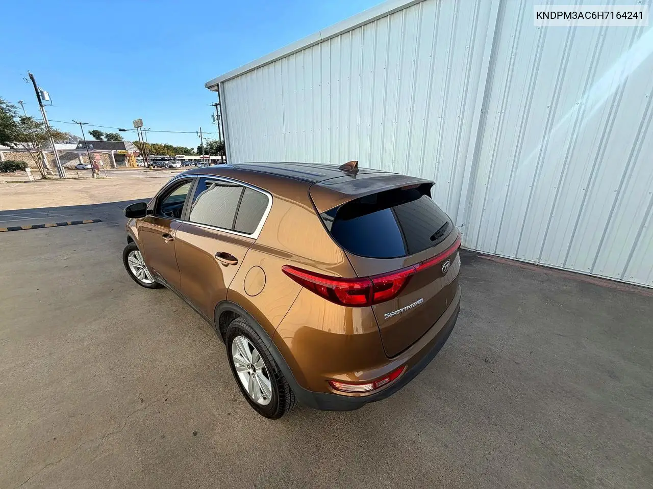 2017 KIA SPORTAGE VIN KNDPM3AC6H7164241 — фото 3