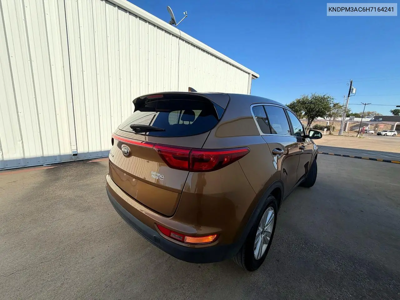 2017 KIA SPORTAGE VIN KNDPM3AC6H7164241 — фото 4