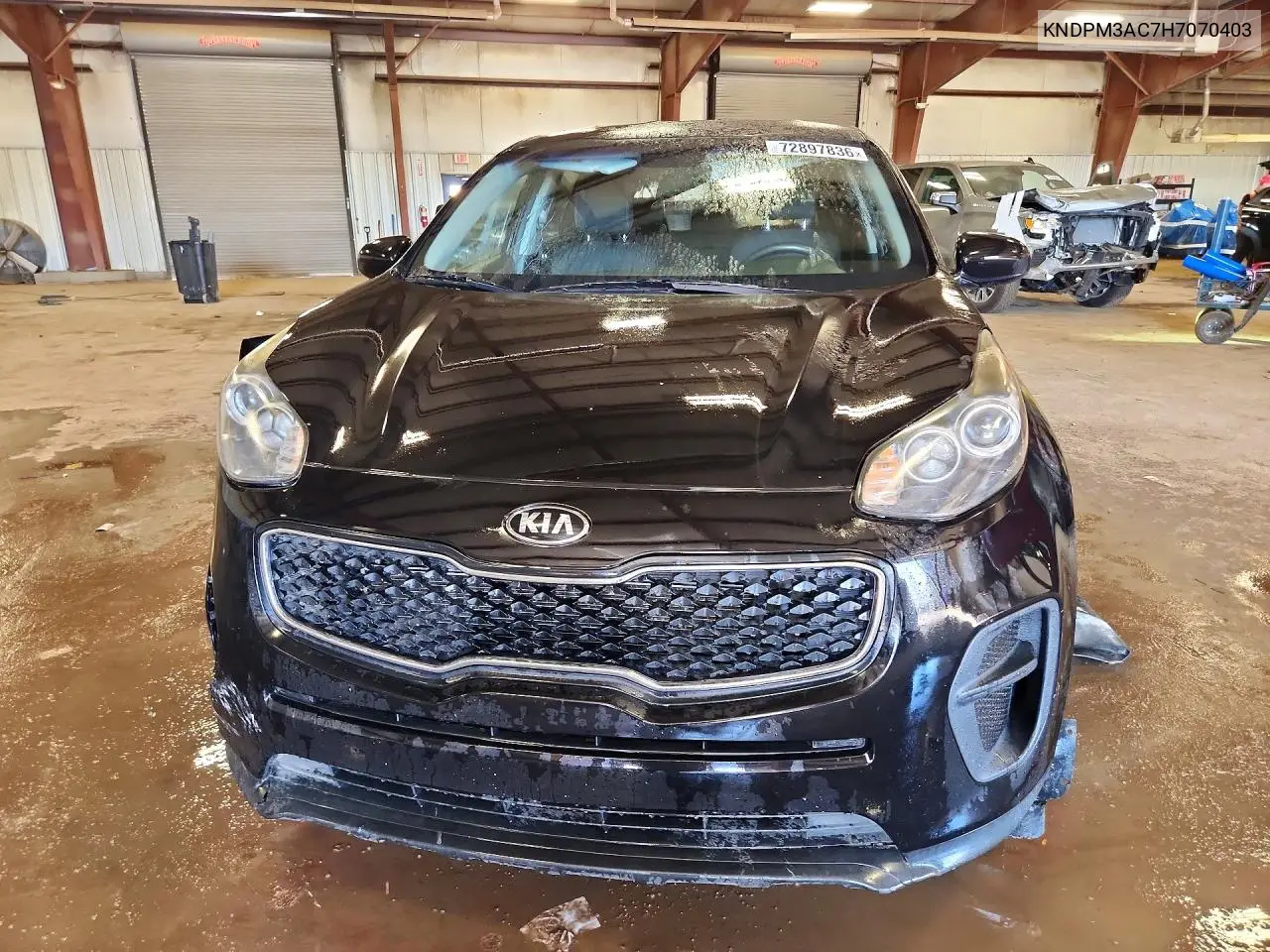 2017 KIA SPORTAGE VIN KNDPM3AC7H7070403 — фото 5