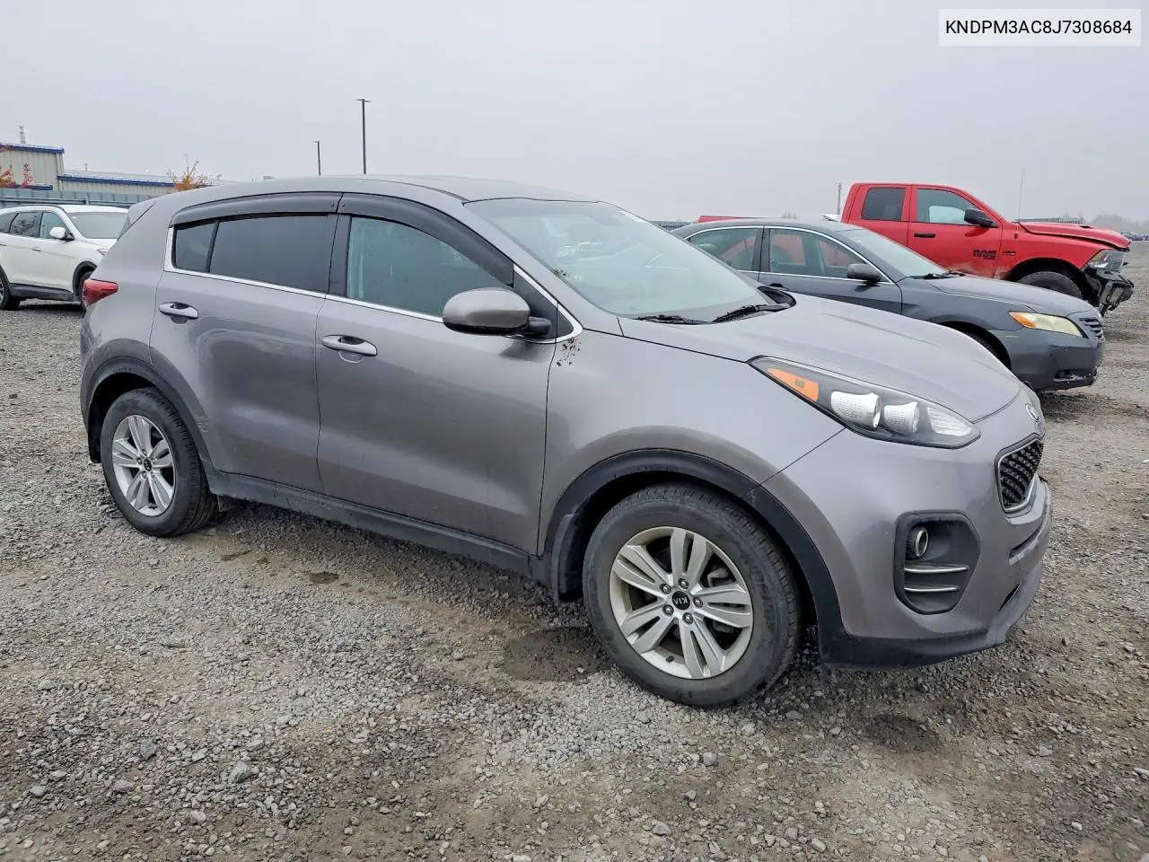 2018 KIA SPORTAGE VIN KNDPM3AC8J7308684 — фото 4