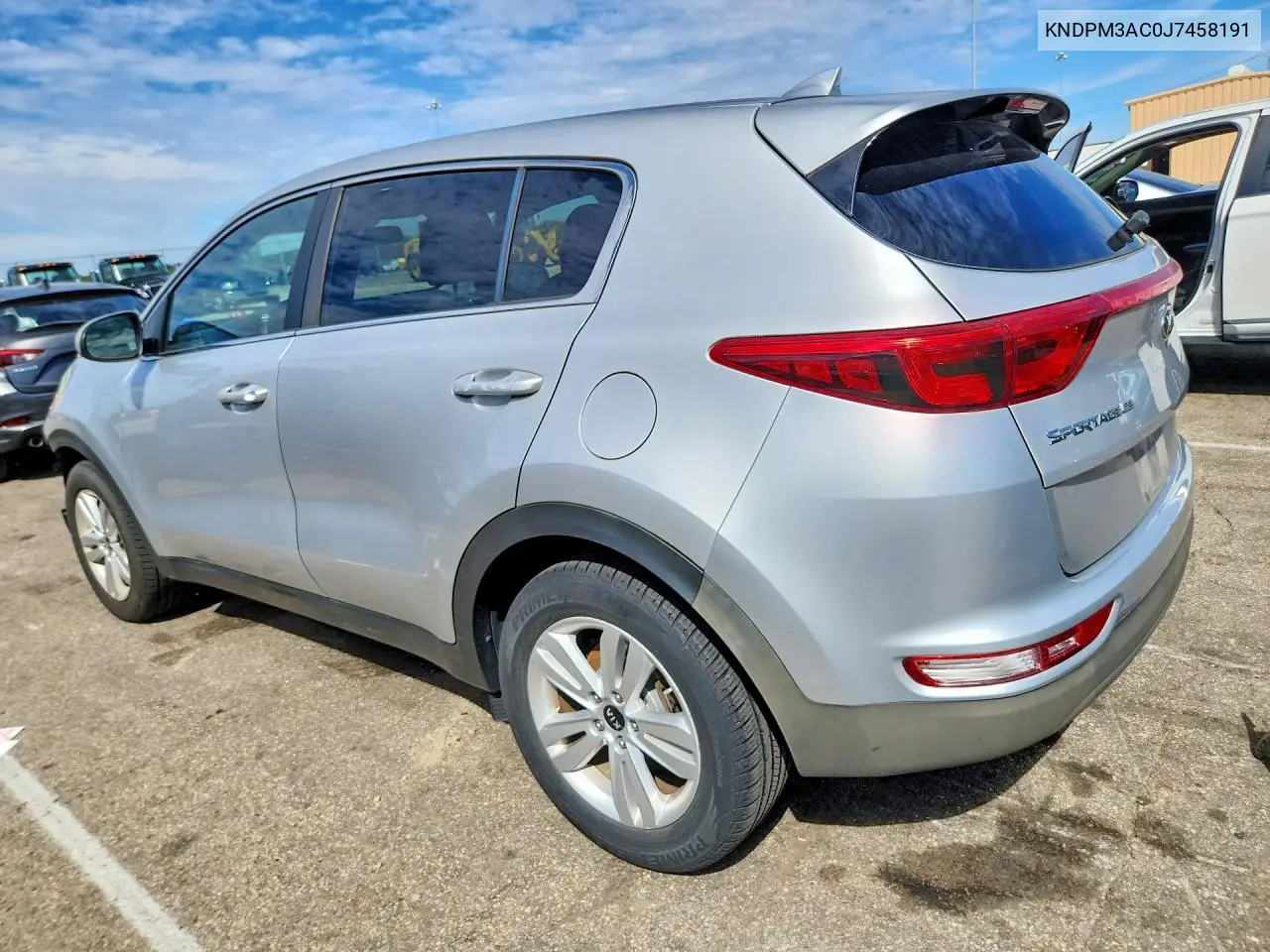 2018 KIA SPORTAGE VIN KNDPM3AC0J7458191 — фото 2