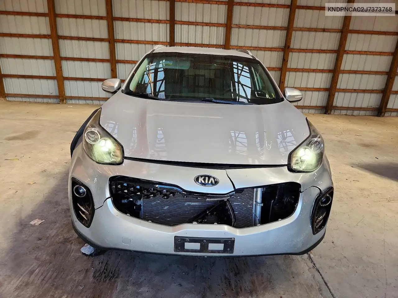2018 KIA SPORTAGE VIN KNDPNCAC2J7373768 — фото 5