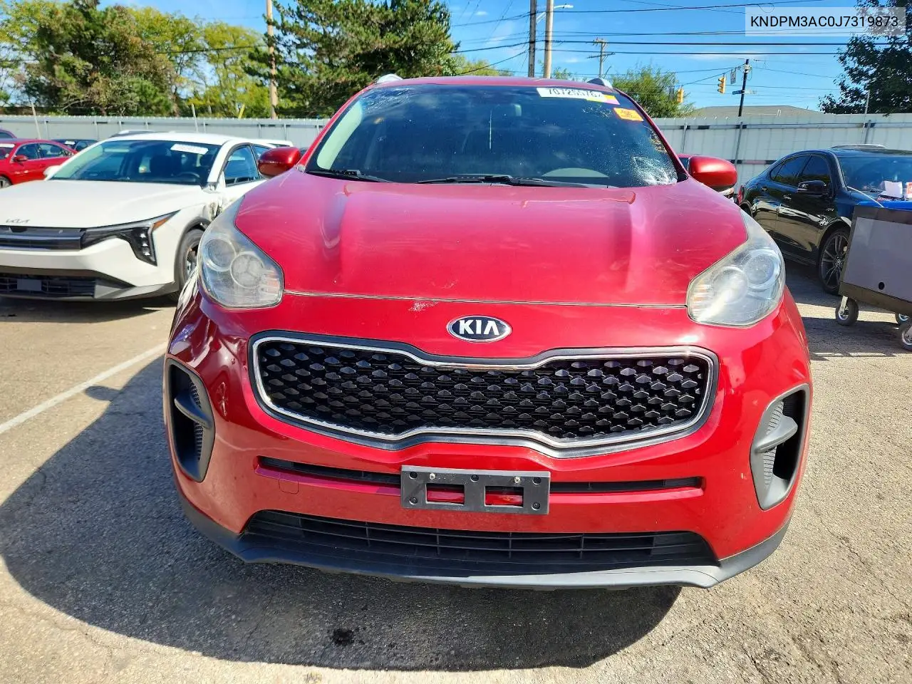 2018 KIA SPORTAGE VIN KNDPM3AC0J7319873 — фото 5