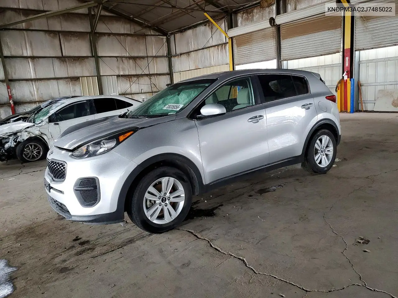 KIA SPORTAGE 2018, VIN KNDPM3AC2J7485022