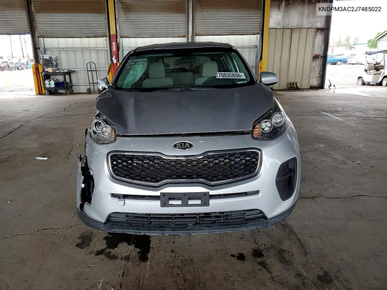 2018 KIA SPORTAGE VIN KNDPM3AC2J7485022 — фото 5