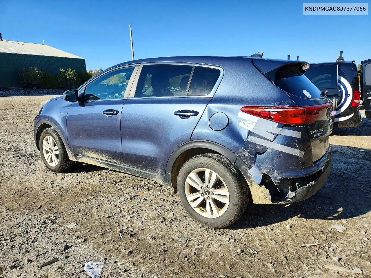 2018 KIA SPORTAGE VIN KNDPMCAC8J7377066 — фото 2