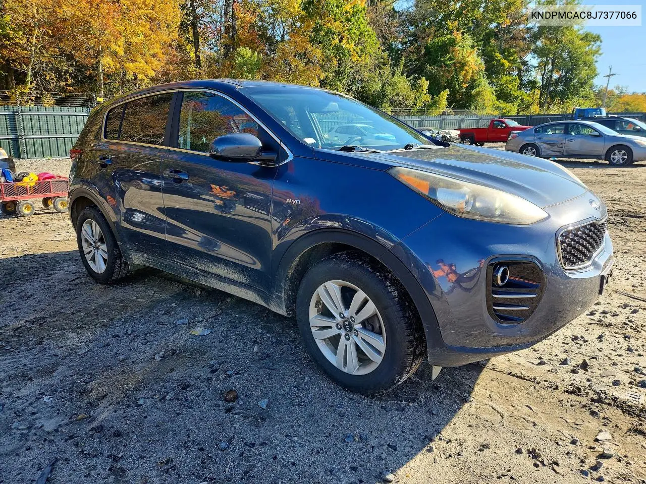 2018 KIA SPORTAGE VIN KNDPMCAC8J7377066 — фото 4