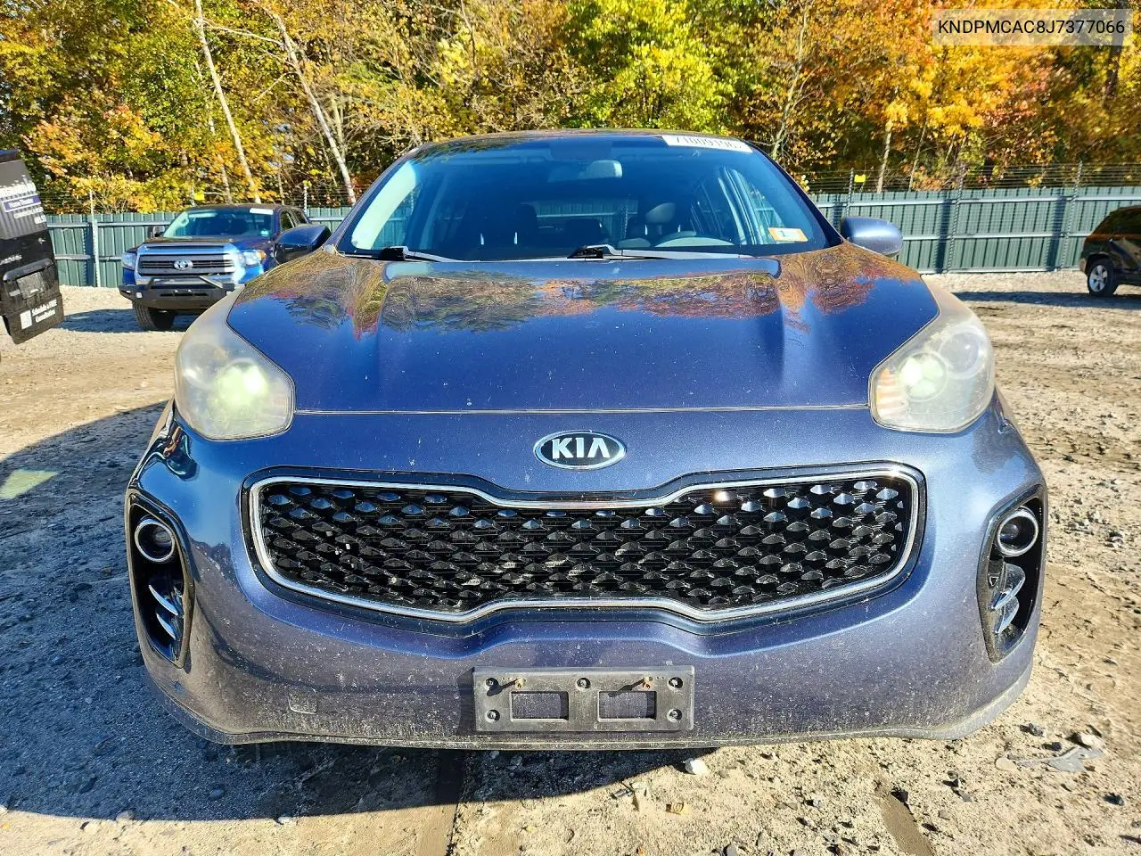 2018 KIA SPORTAGE VIN KNDPMCAC8J7377066 — фото 5