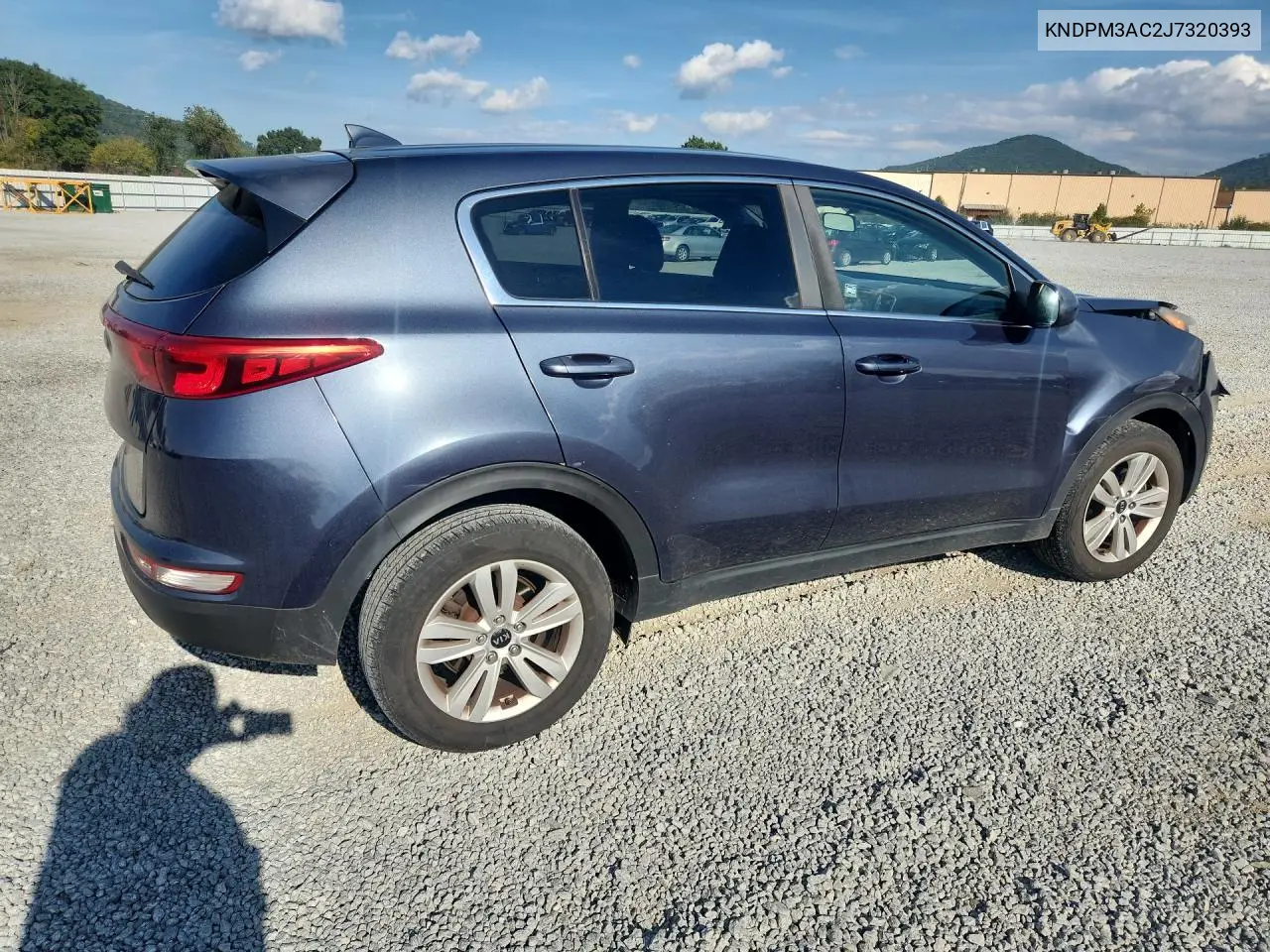 2018 KIA SPORTAGE VIN KNDPM3AC2J7320393 — фото 3