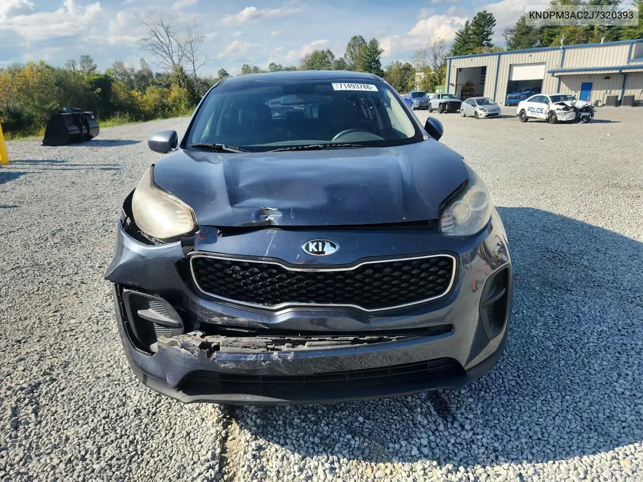 2018 KIA SPORTAGE VIN KNDPM3AC2J7320393 — фото 5