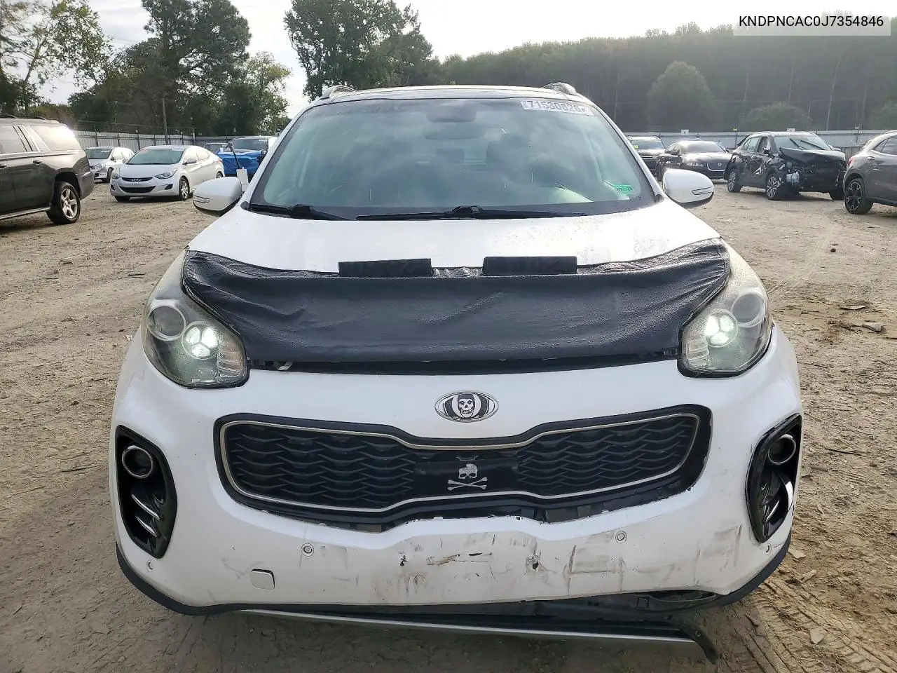 2018 KIA SPORTAGE VIN KNDPNCAC0J7354846 — фото 5