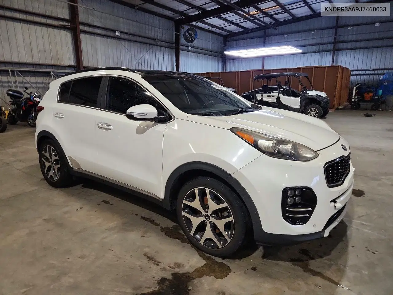 2018 KIA SPORTAGE VIN KNDPR3A69J7460033 — фото 4