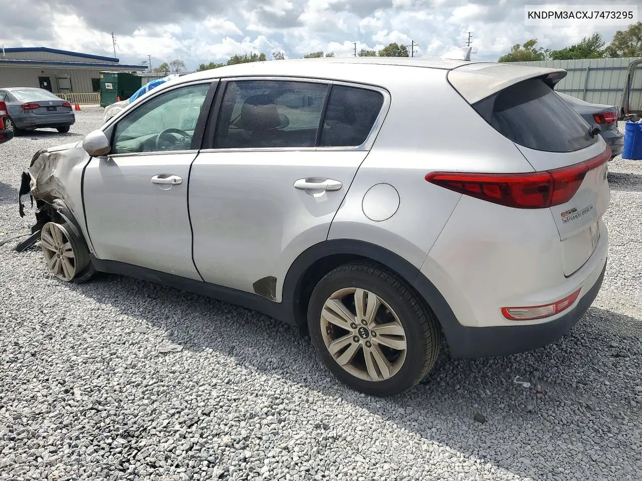 2018 KIA SPORTAGE VIN KNDPM3ACXJ7473295 — фото 2