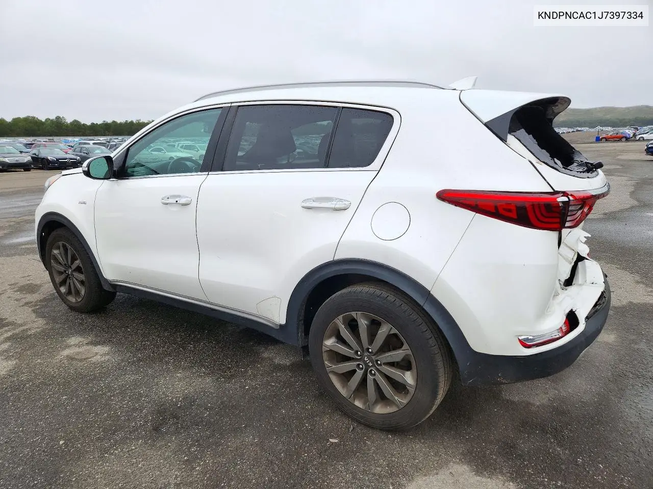 2018 KIA SPORTAGE VIN KNDPNCAC1J7397334 — фото 2