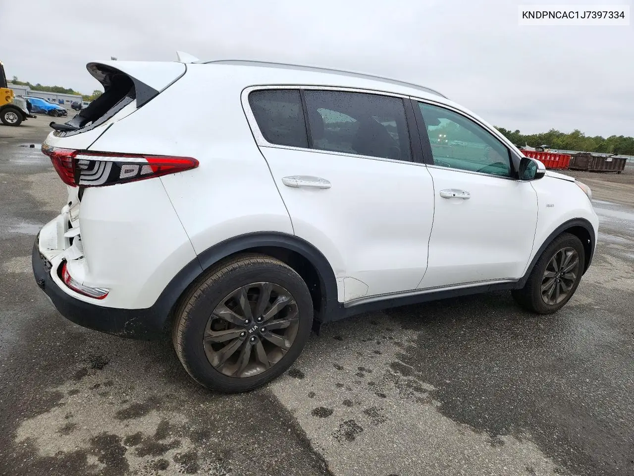 2018 KIA SPORTAGE VIN KNDPNCAC1J7397334 — фото 3