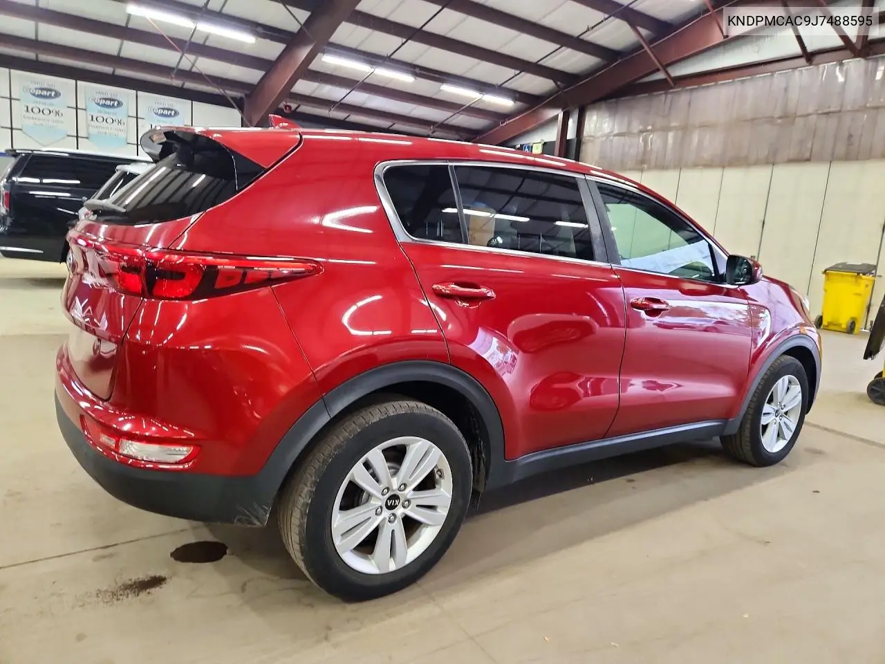 2018 KIA SPORTAGE VIN KNDPMCAC9J7488595 — фото 3