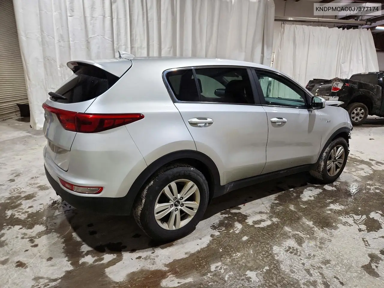 2018 KIA SPORTAGE VIN KNDPMCAC0J7377174 — фото 3
