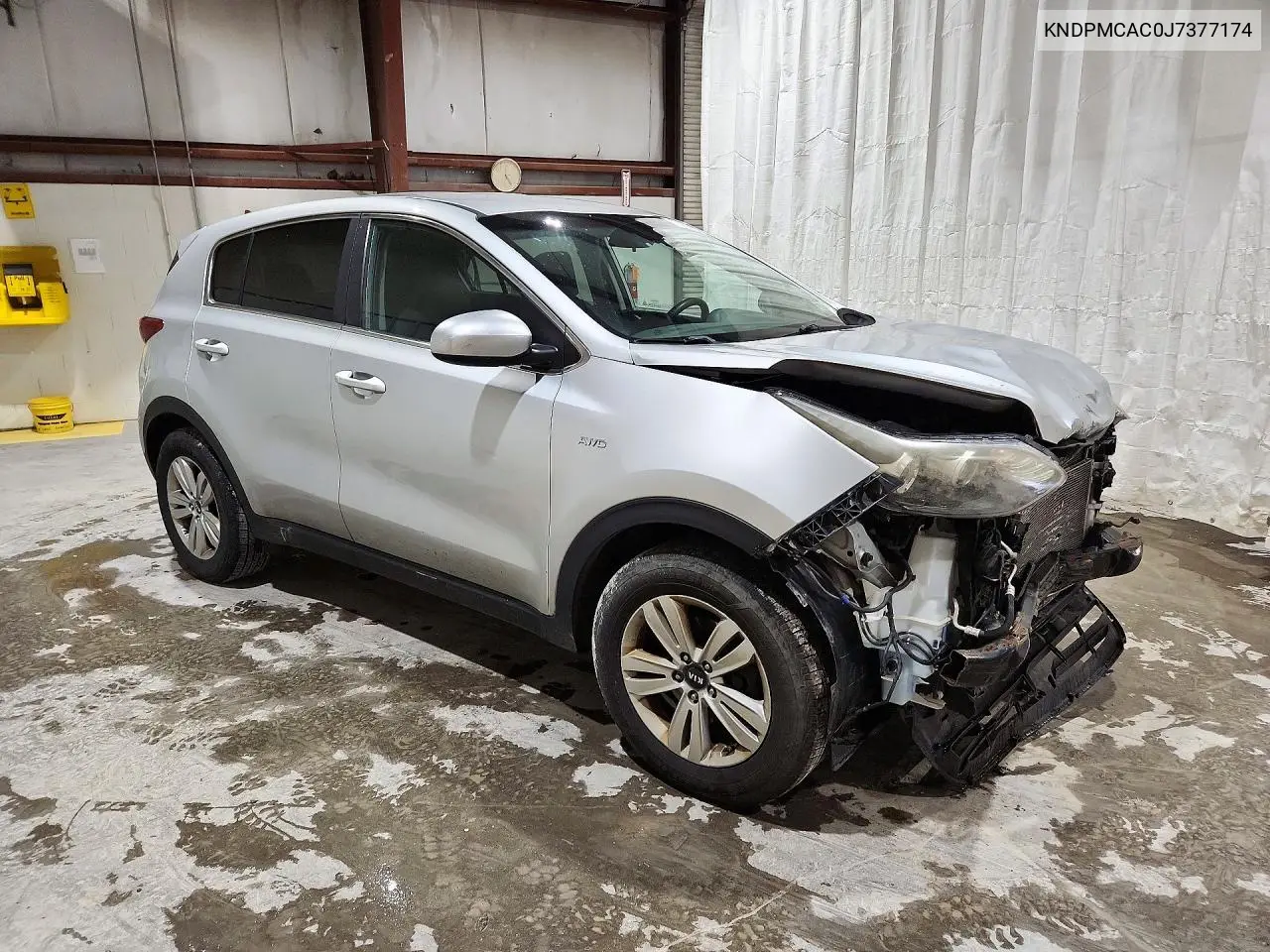 2018 KIA SPORTAGE VIN KNDPMCAC0J7377174 — фото 4