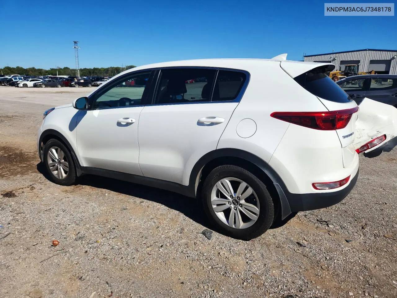 2018 KIA SPORTAGE VIN KNDPM3AC6J7348178 — фото 2