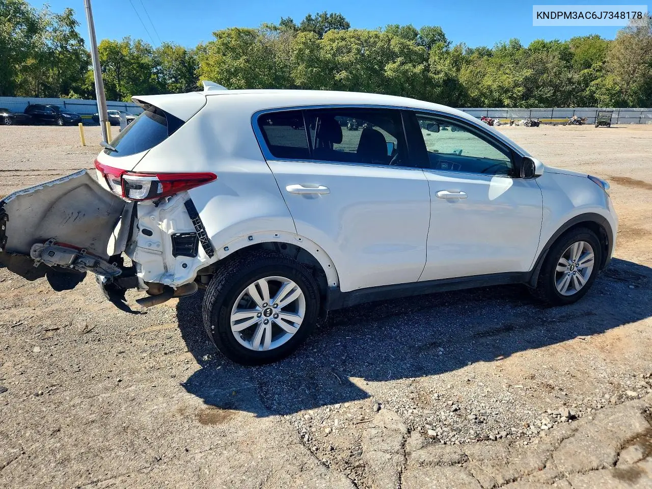 2018 KIA SPORTAGE VIN KNDPM3AC6J7348178 — фото 3
