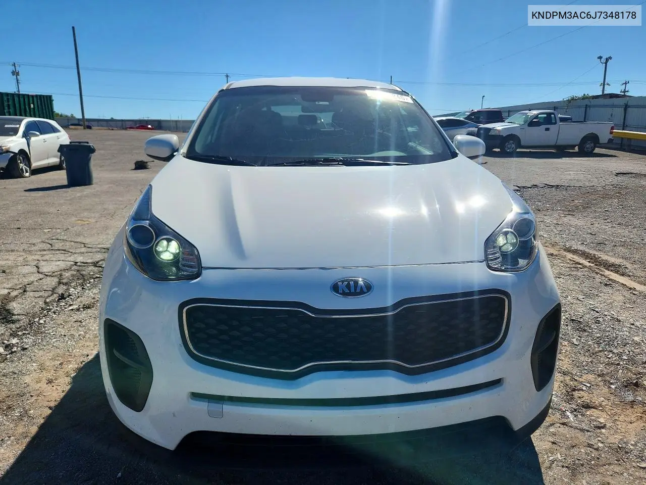 2018 KIA SPORTAGE VIN KNDPM3AC6J7348178 — фото 5