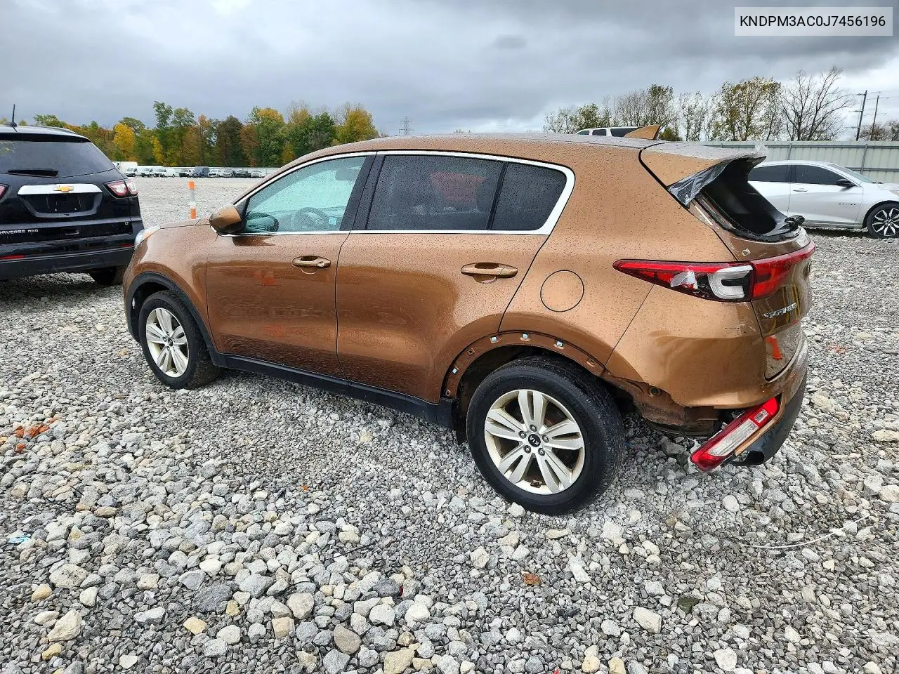 2018 KIA SPORTAGE VIN KNDPM3AC0J7456196 — фото 2