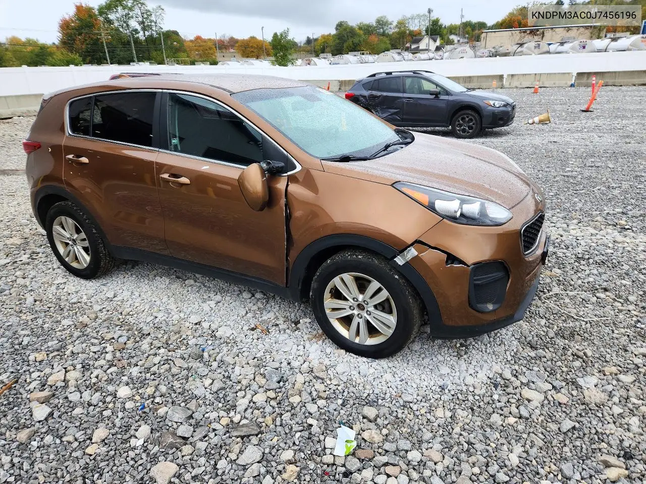 2018 KIA SPORTAGE VIN KNDPM3AC0J7456196 — фото 4