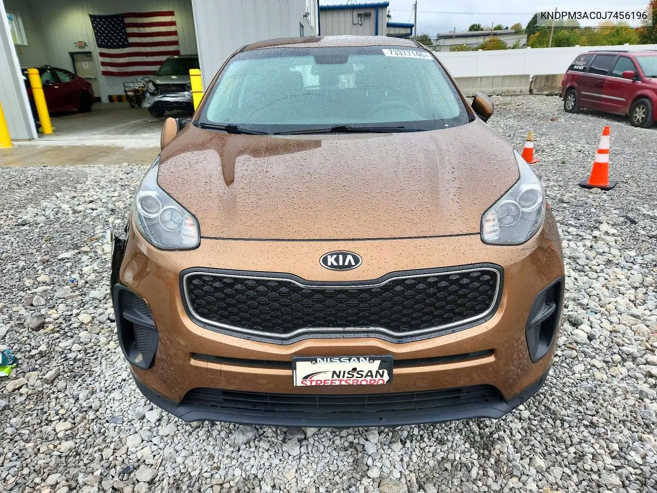 2018 KIA SPORTAGE VIN KNDPM3AC0J7456196 — фото 5