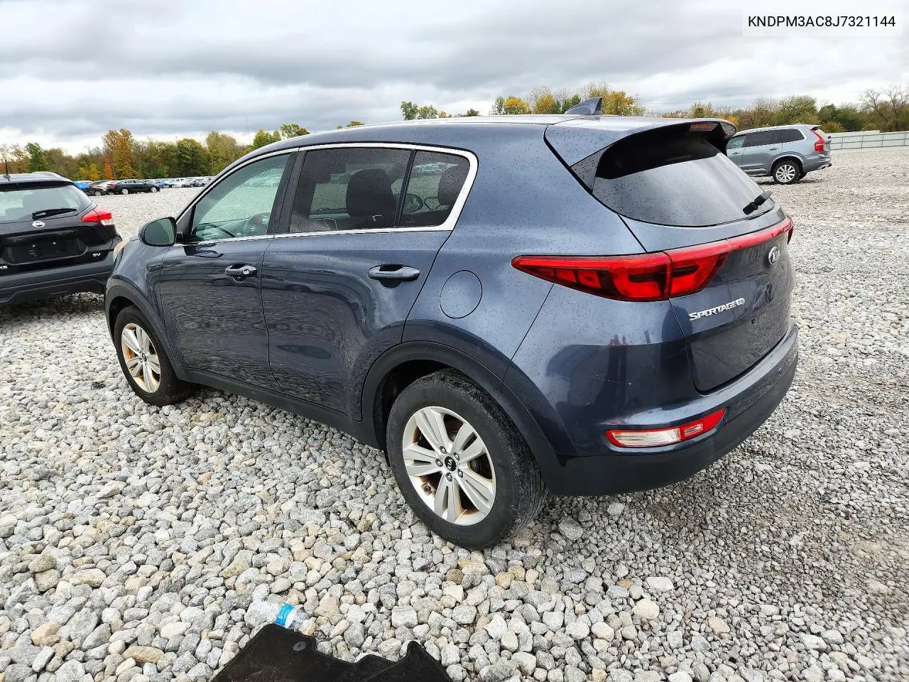 2018 KIA SPORTAGE VIN KNDPM3AC8J7321144 — фото 2